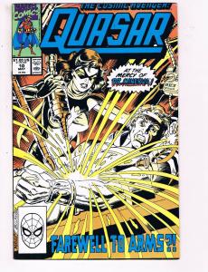 Quasar #10 VF Marvel Comics The Cosmic Avenger Comic Book DE6