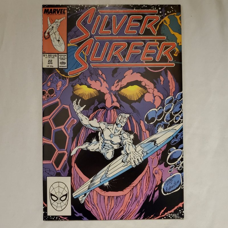 Silver Surfer 22 Near Mint Art by Ron Lim