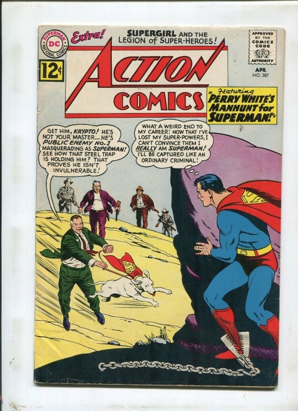 ACTION COMICS #269 (5.5) THE TRUTH MIRROR! 1961