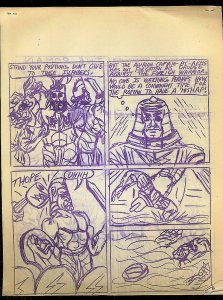 POW #13-FEB 1967-CRUDE COMIC BOOK FANZINE-12 PAGES-RARE FN 