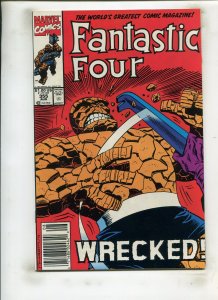 FANTASTIC FOUR #355 (9.2)  WRECKED!! 1991