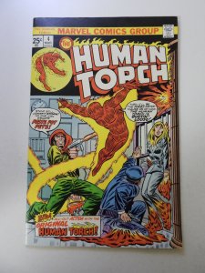 The Human Torch #4 (1975) VF condition