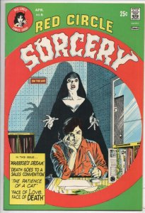Red Circle SORCERY #6, FN, Gray Morrow, 1974, Chaykin 