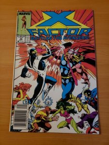 X-Factor #32 Newsstand Edition ~ NEAR MINT NM ~ (1988, Marvel Comics)