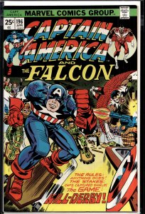 Captain America #196 (1976) Captain America and the Falcon