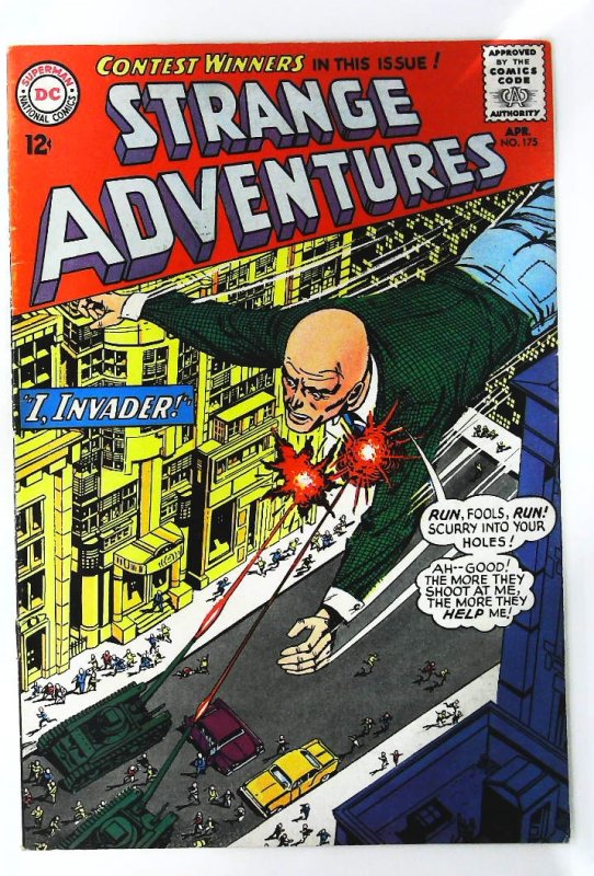 Strange Adventures (1950 series) #175, Fine (Actual scan)