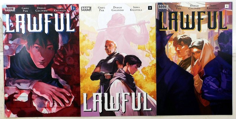 Lawful Lot of 3 #2, 3, 4 (2024) Boom! Studios 1st Print Comic Books