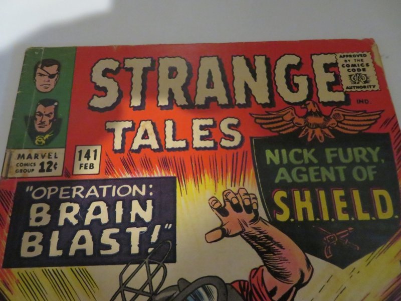 Marvel Strange Tales #141 (1966)Nick Fury Agent SHEILD Comic Book Grade GD 2.0