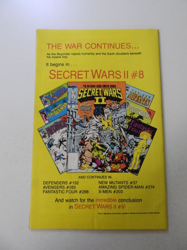 Thor #364 (1986) FN- condition stains back cover