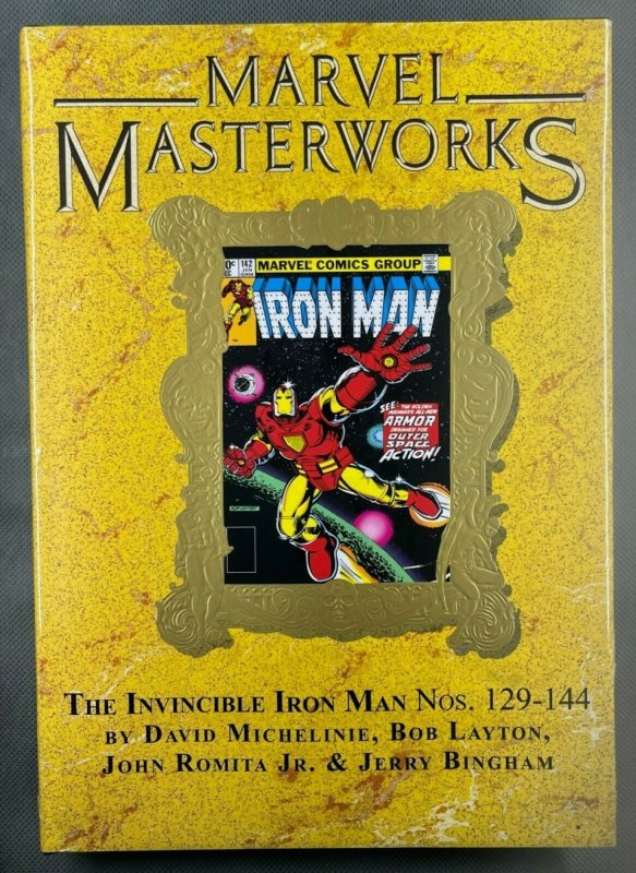 Marvel Masterworks: The Invincible Iron Man Volume 316 Gold Frame Variant HC