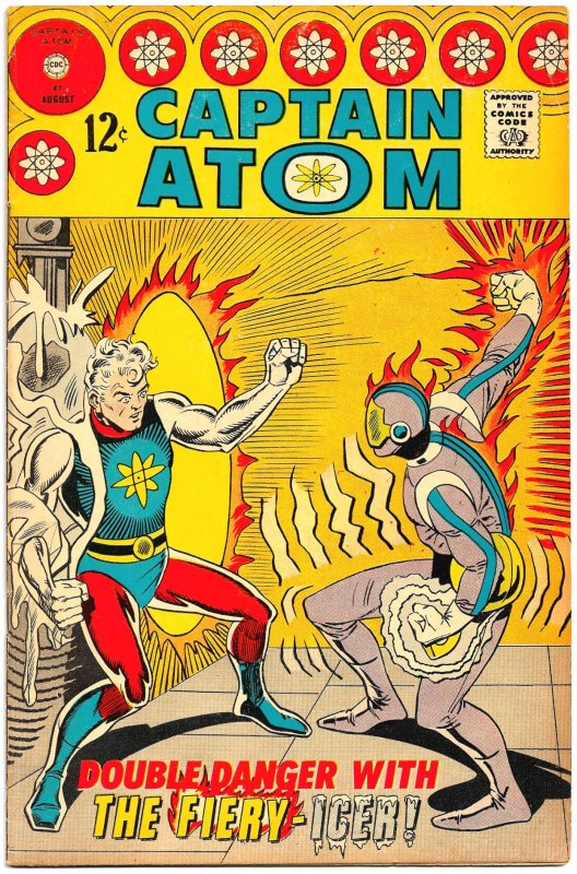 CAPTAIN ATOM #85, #86 & #87 (1967) Charlton  4.5 VG+  DITKO!  BLUE BEETLE!