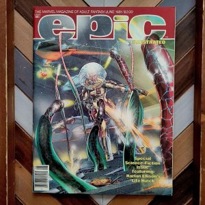 EPIC ILLUSTRATED #6 FN/VF (Marvel 1981) NEAL ADAMS ART + STEACY, STARLIN, VEITCH