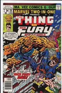 Marvel Two-in-One #26 (1977) Nick Fury