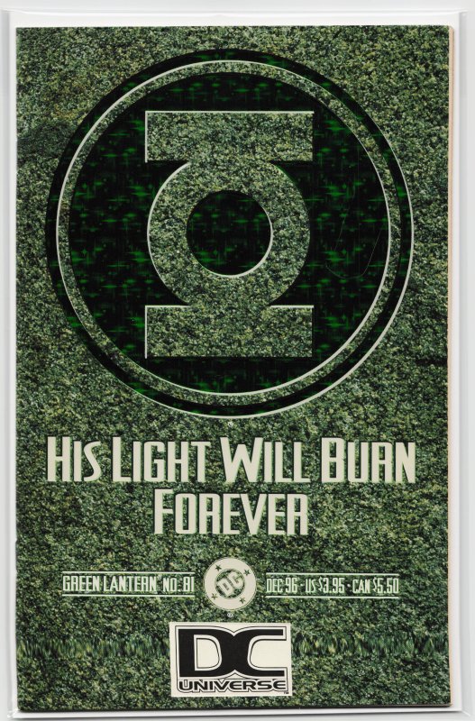 Green Lantern #81 (1996) Green Lantern