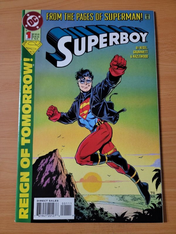 Superboy v3 #1 Direct Market Edition ~ NEAR MINT NM ~ 1994 DC Comics 