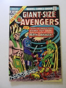 Giant-Size Avengers #2 (1974) FN- condition