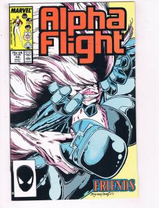 Alpha Flight #46 VF Marvel Comics Comic Book May 1987 DE23