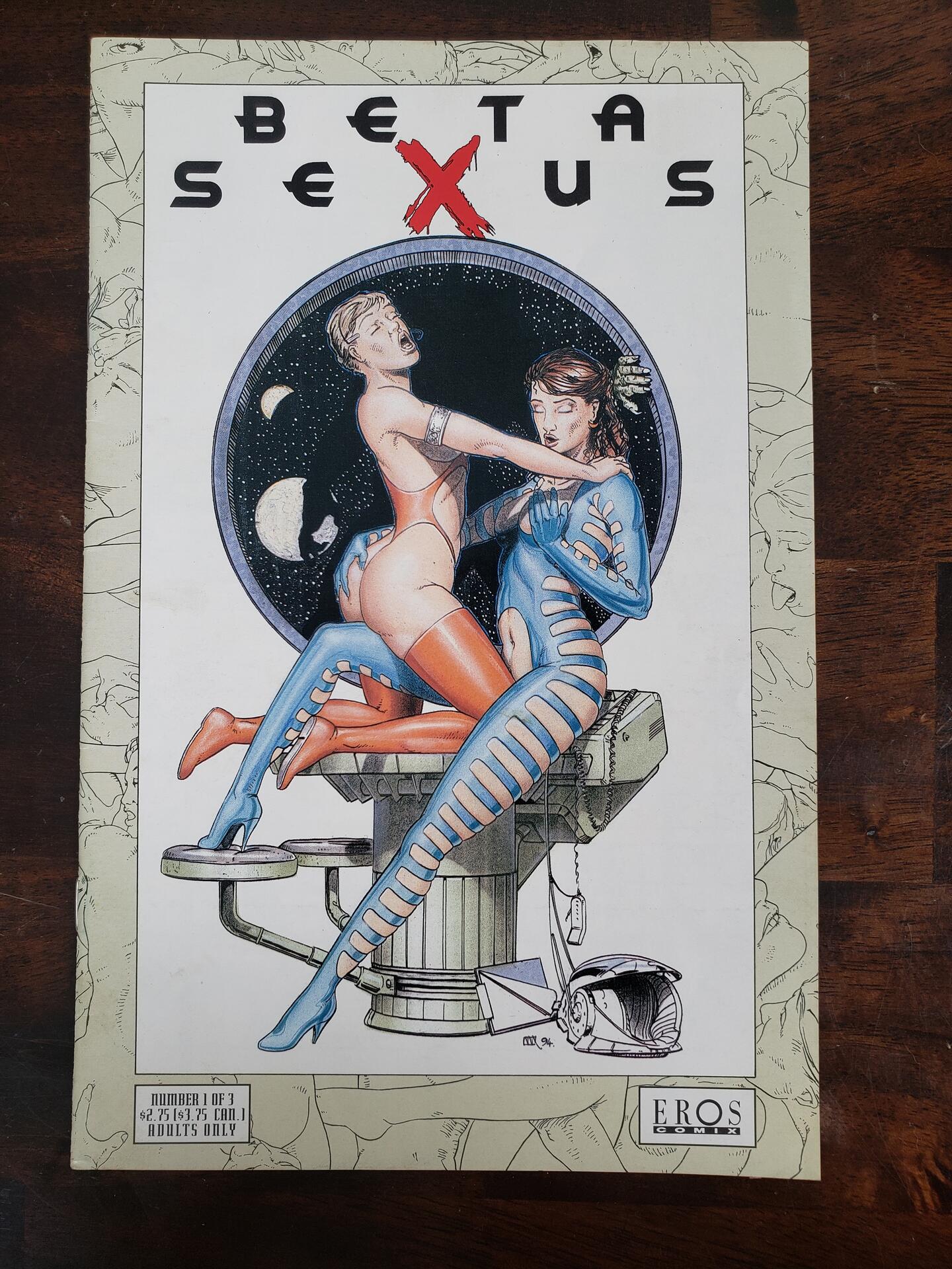 Sexually explicit comic books