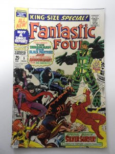 Fantastic Four Annual #5 (1967) VG- Condition 3/4 in spine split