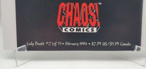 Lady Death #2 (1st Print) 1994 Decent into Hell Chaos Comics NM/MT