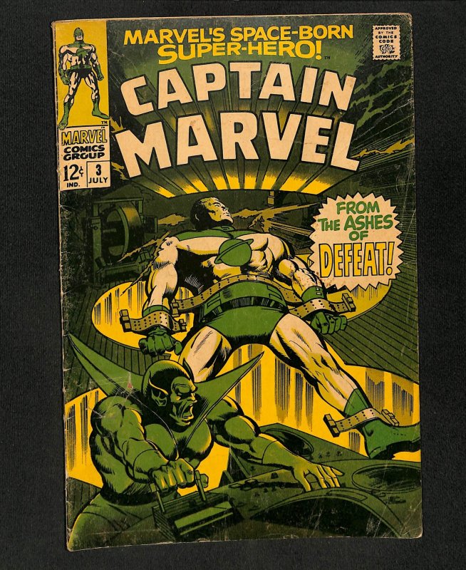 Captain Marvel (1968) #3