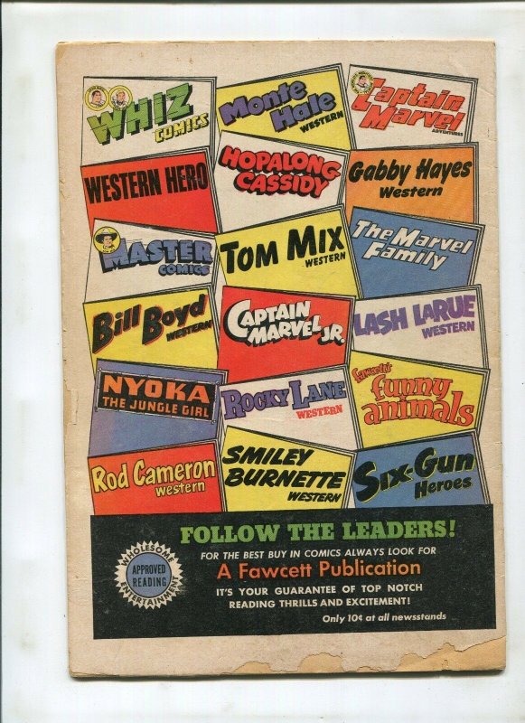 CAPTAIN MARVEL AND THE GOOD HUMOR MAN!