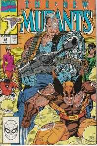 The New Mutants #94 Direct Edition (1990)  Wolverine !