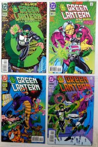 Green Lantern Lot 4 #51, 52, 58, 59 1994 DC 3rd Series 1st Print Comic Books