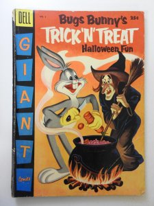 Bugs Bunny's Trick 'N' Treat Halloween Fun #3 (1955) VG Condit...