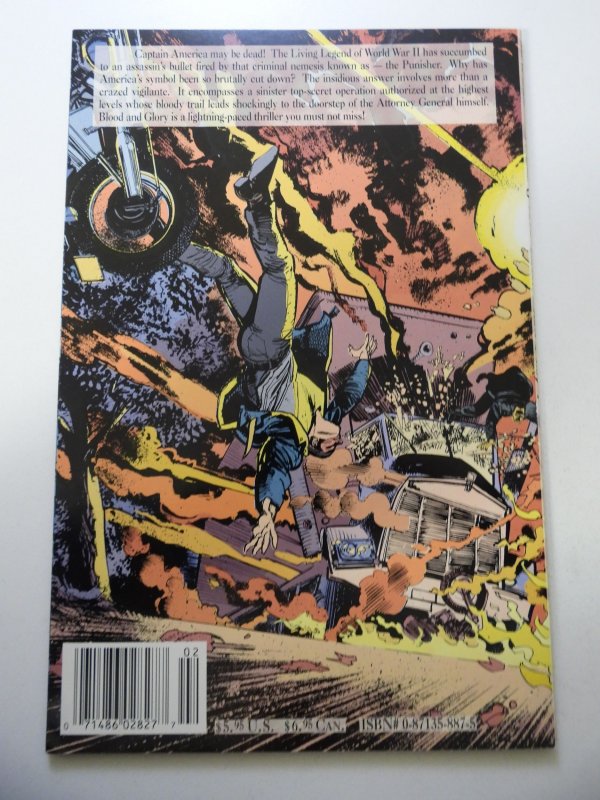 Punisher/Captain America: Blood & Glory #2 (1992) VF Condition