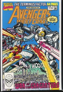 Avengers West Coast Annual #5 (1990) West Coast Avengers / Avengers West Coast