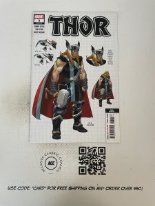 Thor # 3 LGY # 729 NM 1st Print Variant Cover Marvel Comic Book 10 SM15