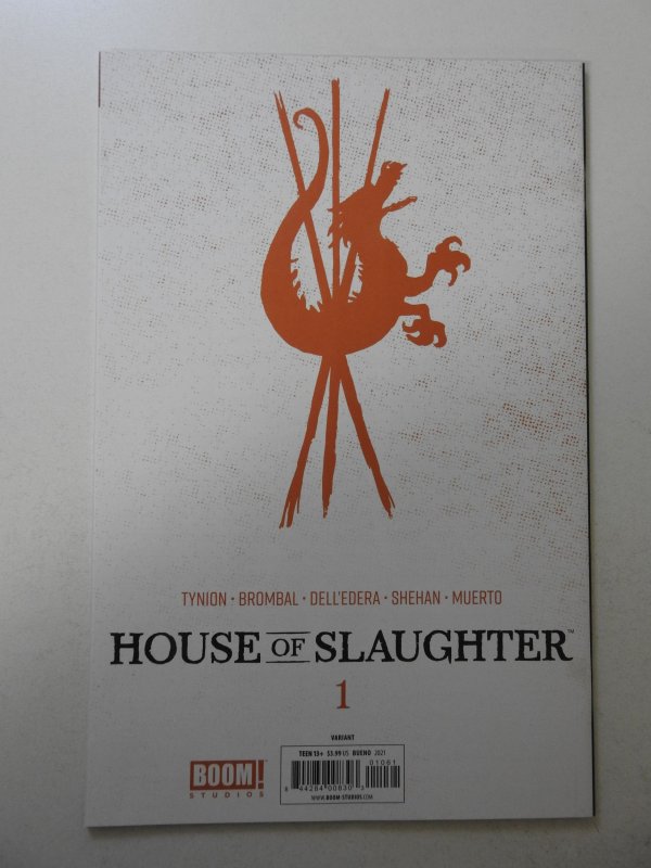 House of Slaughter #1 Variant NM Condition!