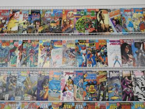 Huge Lot of 190+ Comics W/ Wonder Woman, Batman, Infinity Avg. VF- Condition!