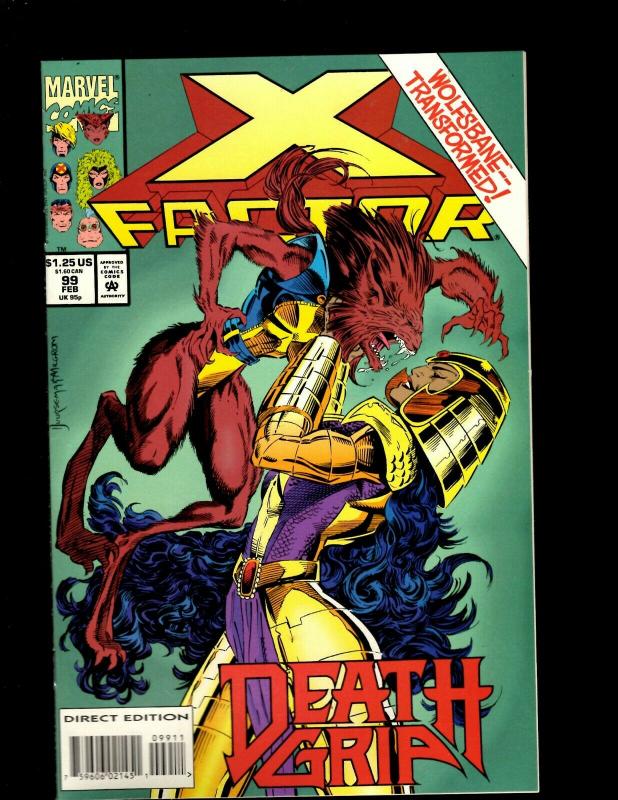 Lot of 12 X-Factor Marvel Comic Books #84, #85, #88, #89, #92, #93-99, JF20 