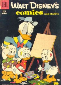 Walt Disney's Comics and Stories #199 GD ; Dell | low grade comic April 1957 Don