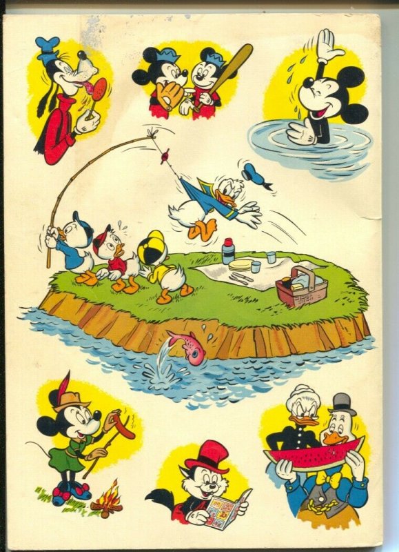 Walt Disney's Vacation Parade #3 1952-Dell-Mickey Mouse-Donald Duck-VG