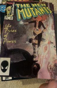 The New Mutants #25 Direct Edition (1985) New Mutants 