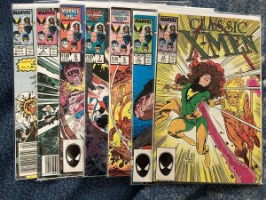 Classic X-Men Lot! 8,9,6,7,5,10,13, VG/F ￼ original owner collection