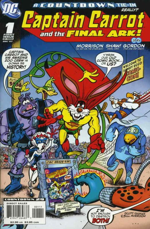 Captain Carrot and the Final Ark #1 VF; DC | save on shipping - details inside