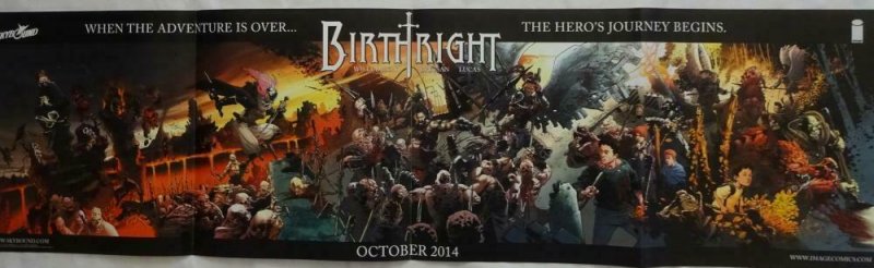 BIRTHRIGHT Promo Poster, 10 x 36, 2014, IMAGE, Unused more in our store 342