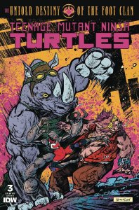 Tmnt Untold Destiny Of Foot Clan #3 Cvr B Catalan Idw-prh Comic Book