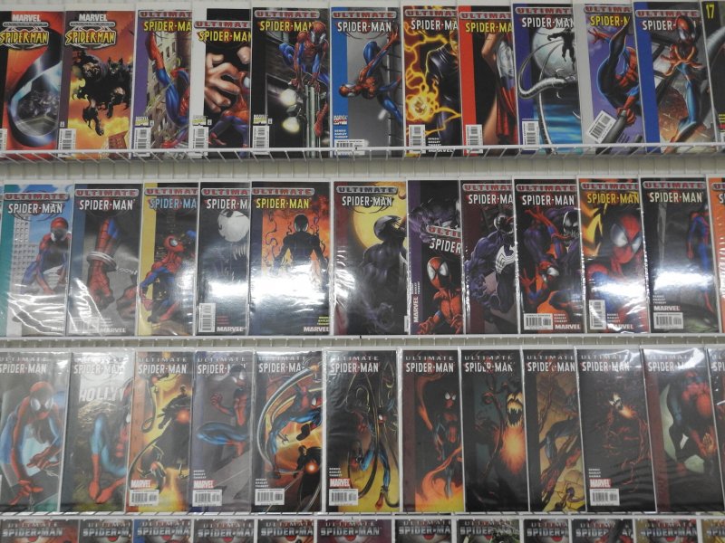 Ultimate Spider-Man Complete Set #1/2, 1-160, Annual 1-3, Special Avg. NM-!