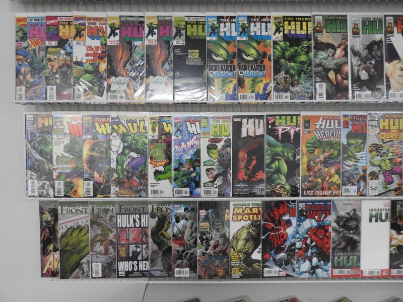 Huge Lot of 130+ Comics W/ Hulk, What If?, Spider-Man! Avg. VF+ Condition!