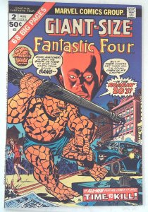 Giant-Size Fantastic Four (1974 series)  #2, VF (Actual scan)