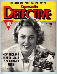 DYNAMIC DETECTIVE-1941 OCT-PULP TRUE CRIME-SEX CRAZED FIEND!!!-FN FN