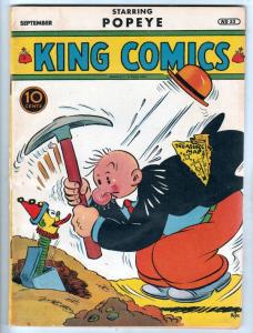 King Comics #53 (Sep-40) VF High-Grade Popeye, Olive Oil, Sweetpea