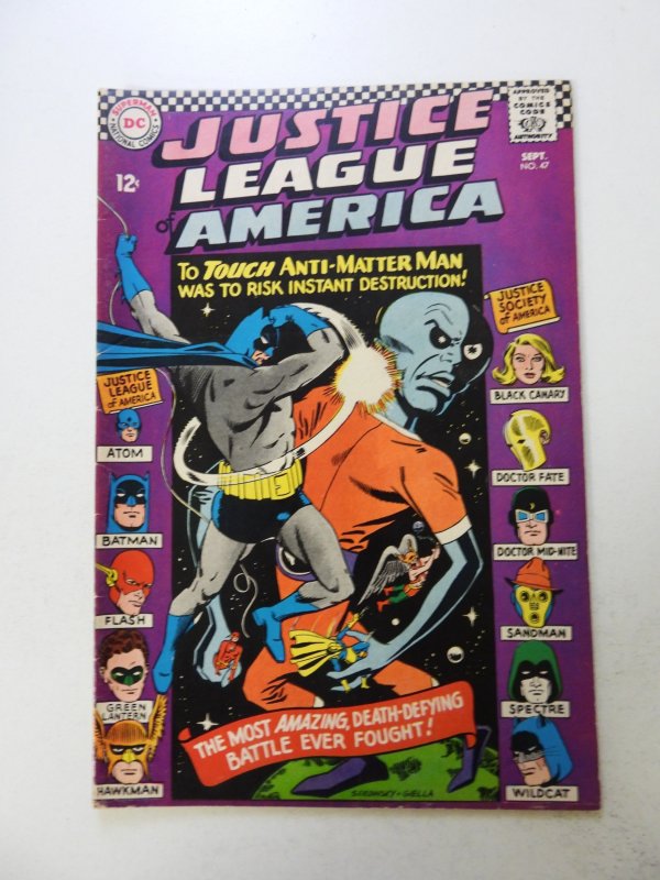 Justice League of America #47 (1966) FN+ condition
