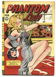 Phantom Lady #16 Fox Matt Baker Golden Age Spicy Good Girl Art