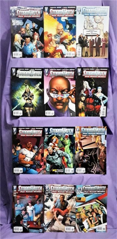 STORMWATCH P.H.D. #1 - 12 Doug Mahnke Regular Covers WorldStorm (DC 2007)